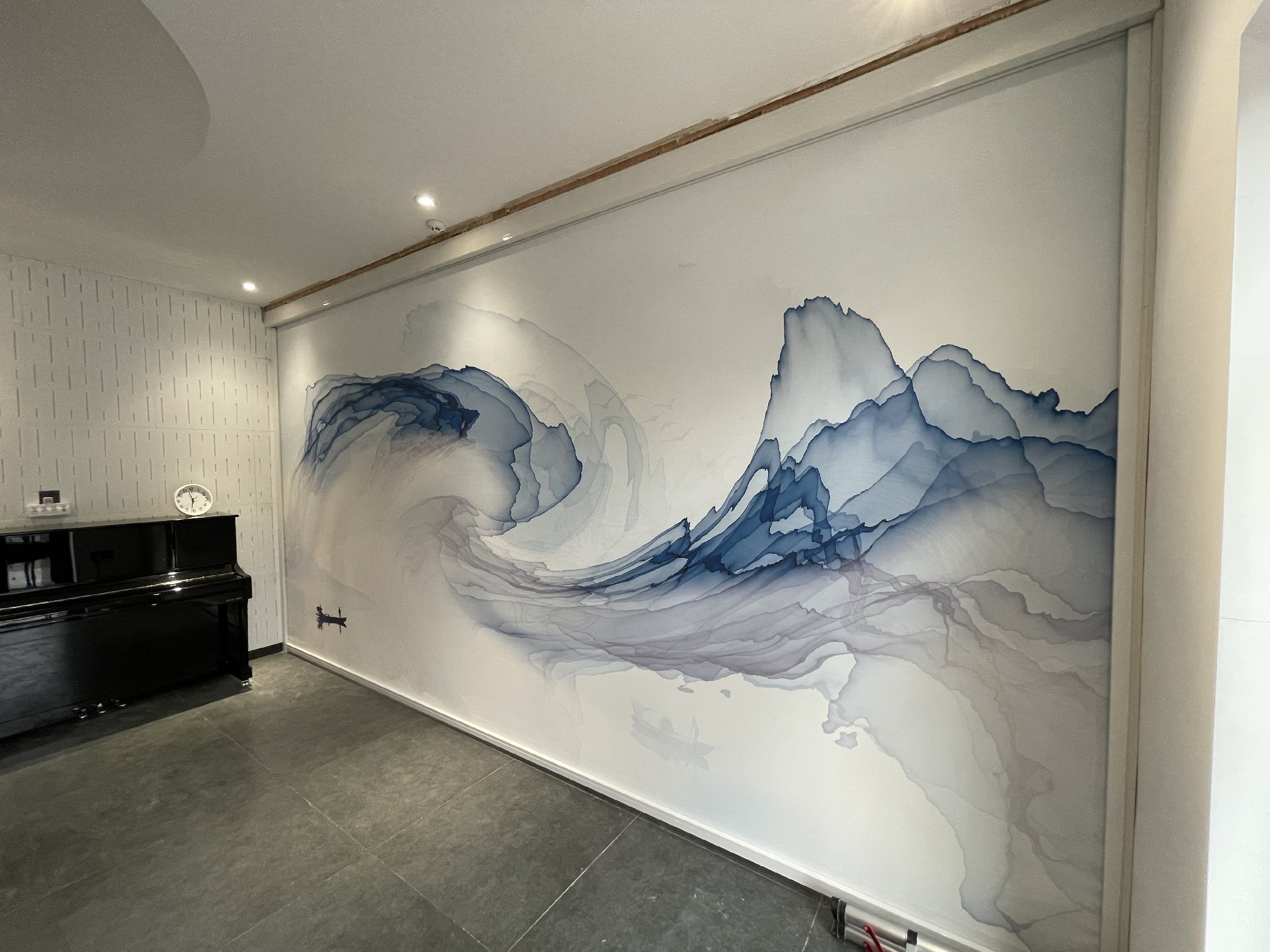 防風卷簾雙面打印案例 防風卷簾雙面打印案例